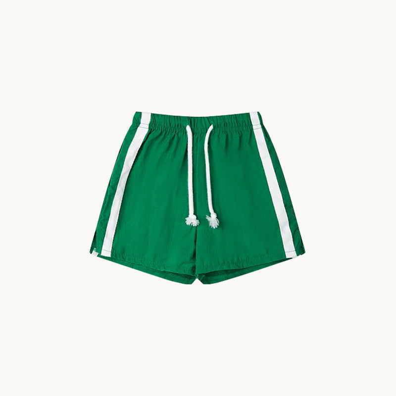 Twin Stripe Swim Short Verde