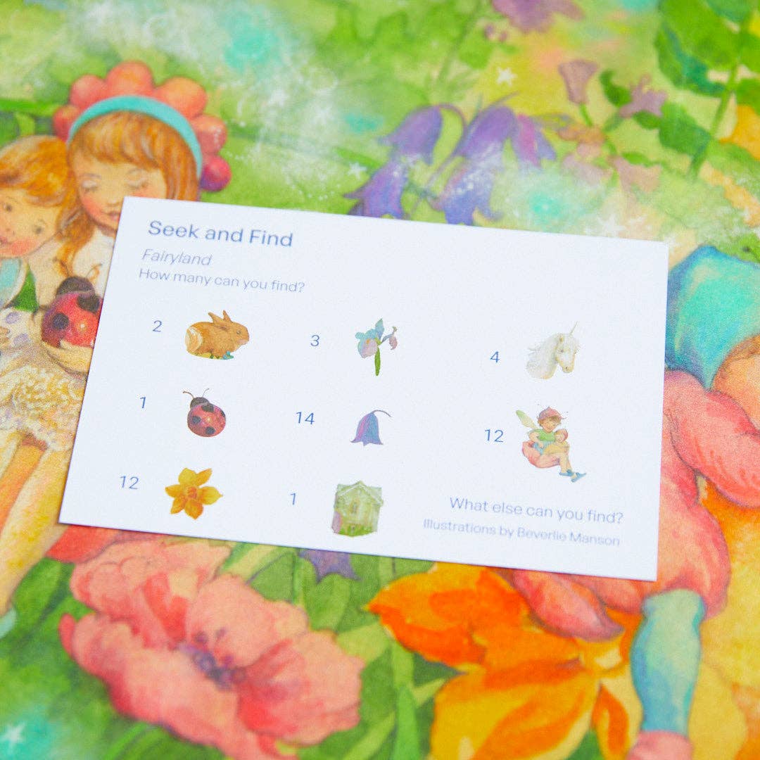 Seek & Find Fairyland Playsilk