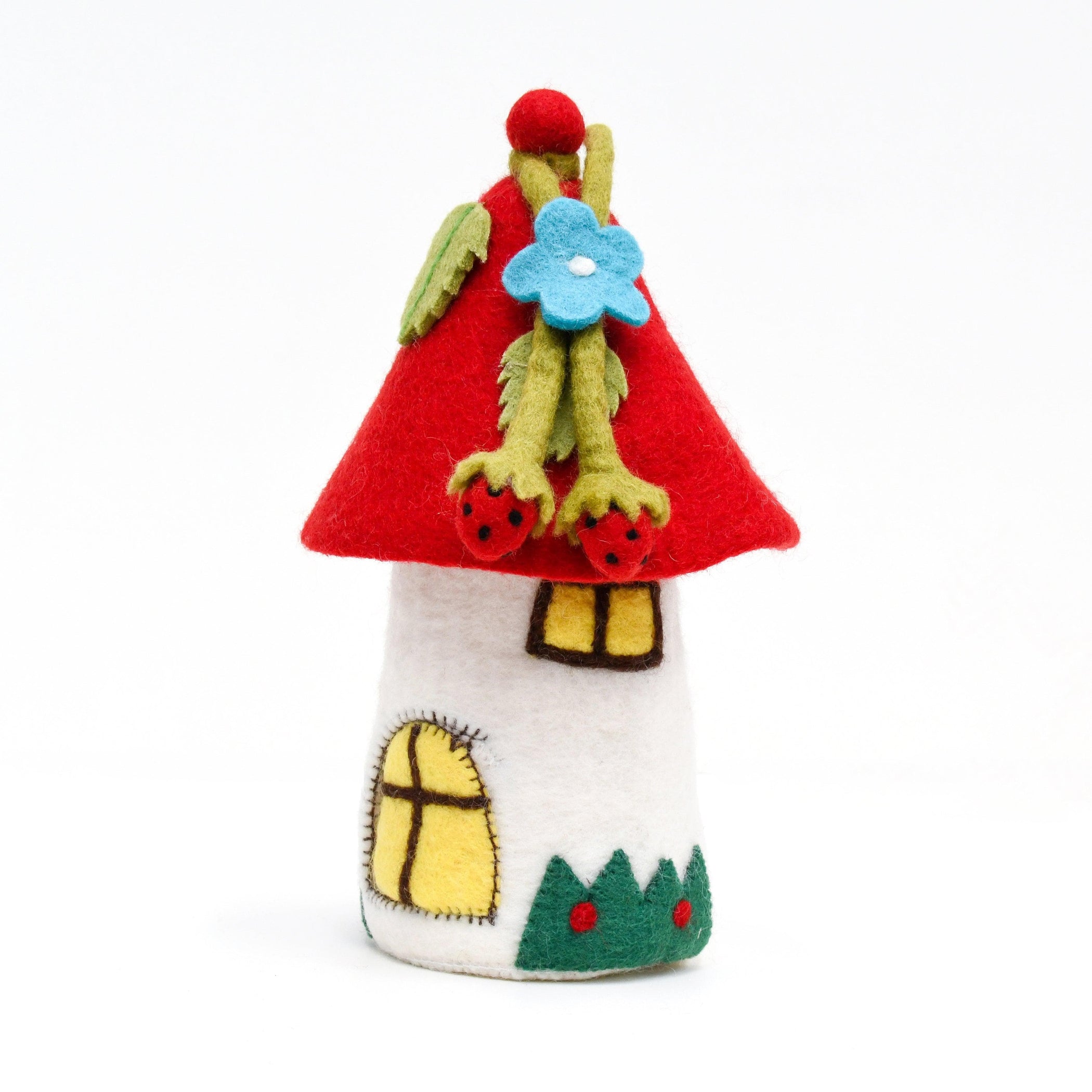 Fairy House Red Roof