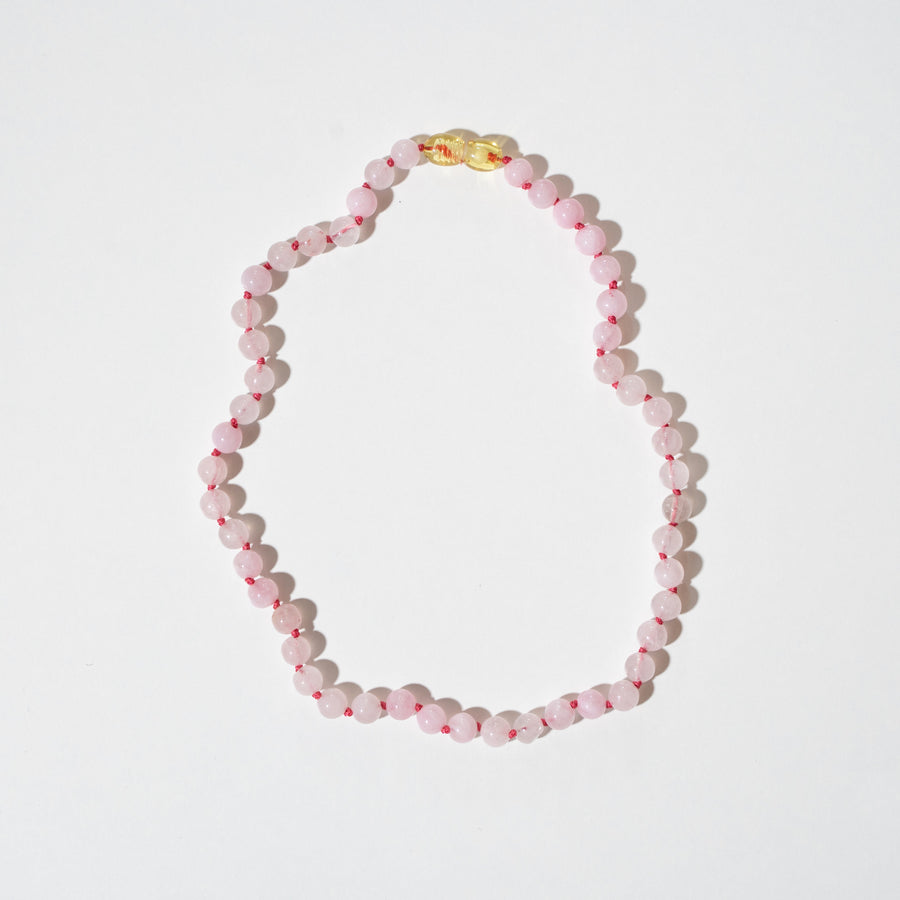 Nirrimis Rose Quartz Necklace
