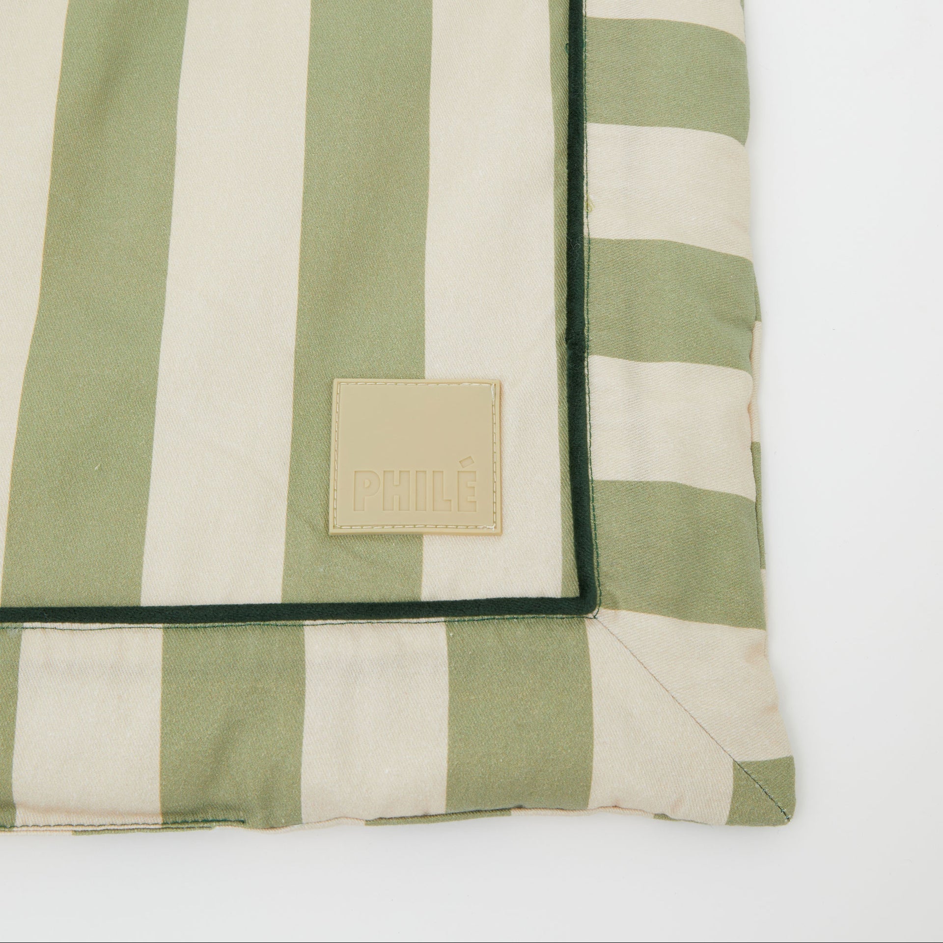 Striped Play Mat Green