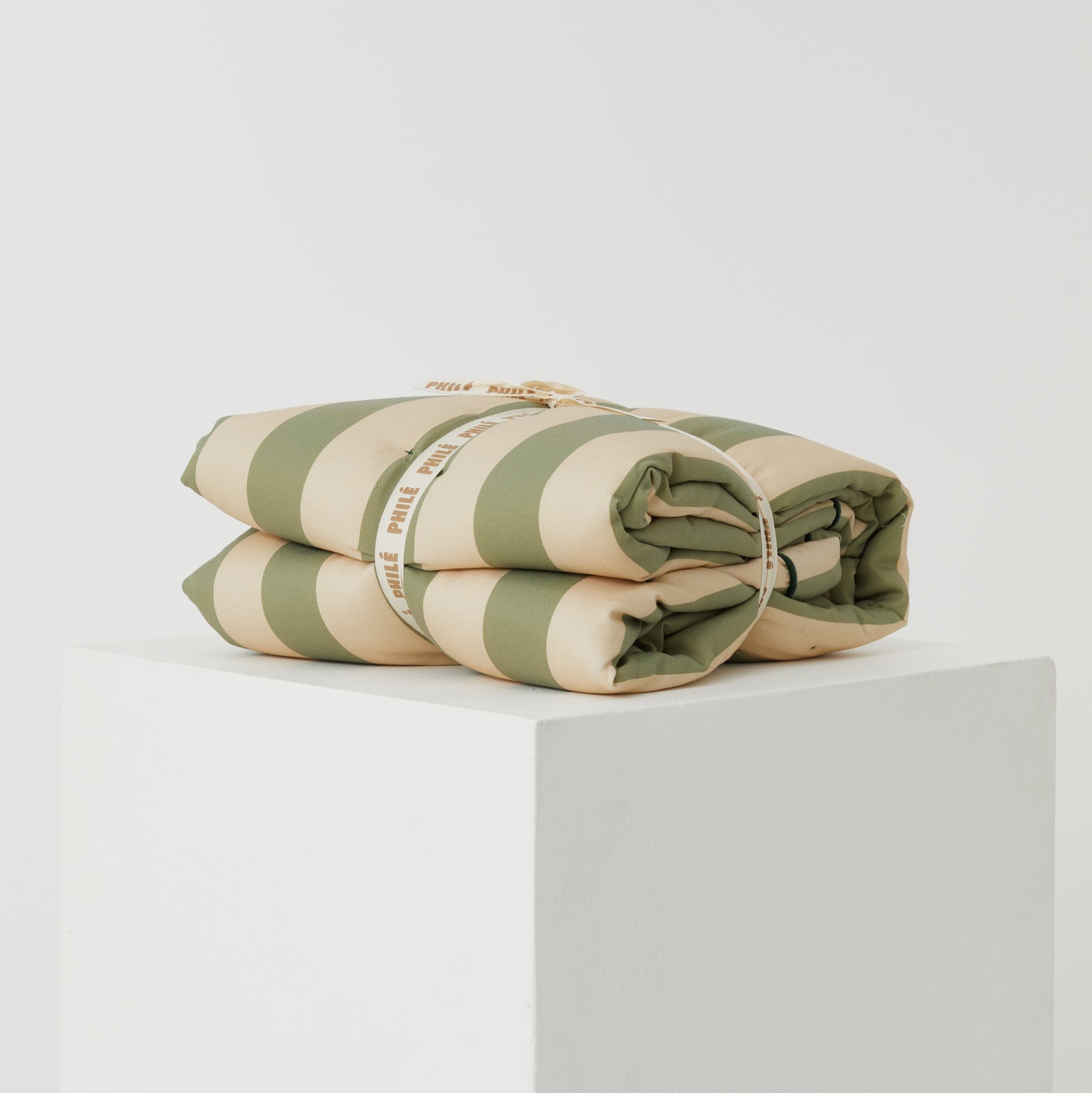Striped Play Mat Green