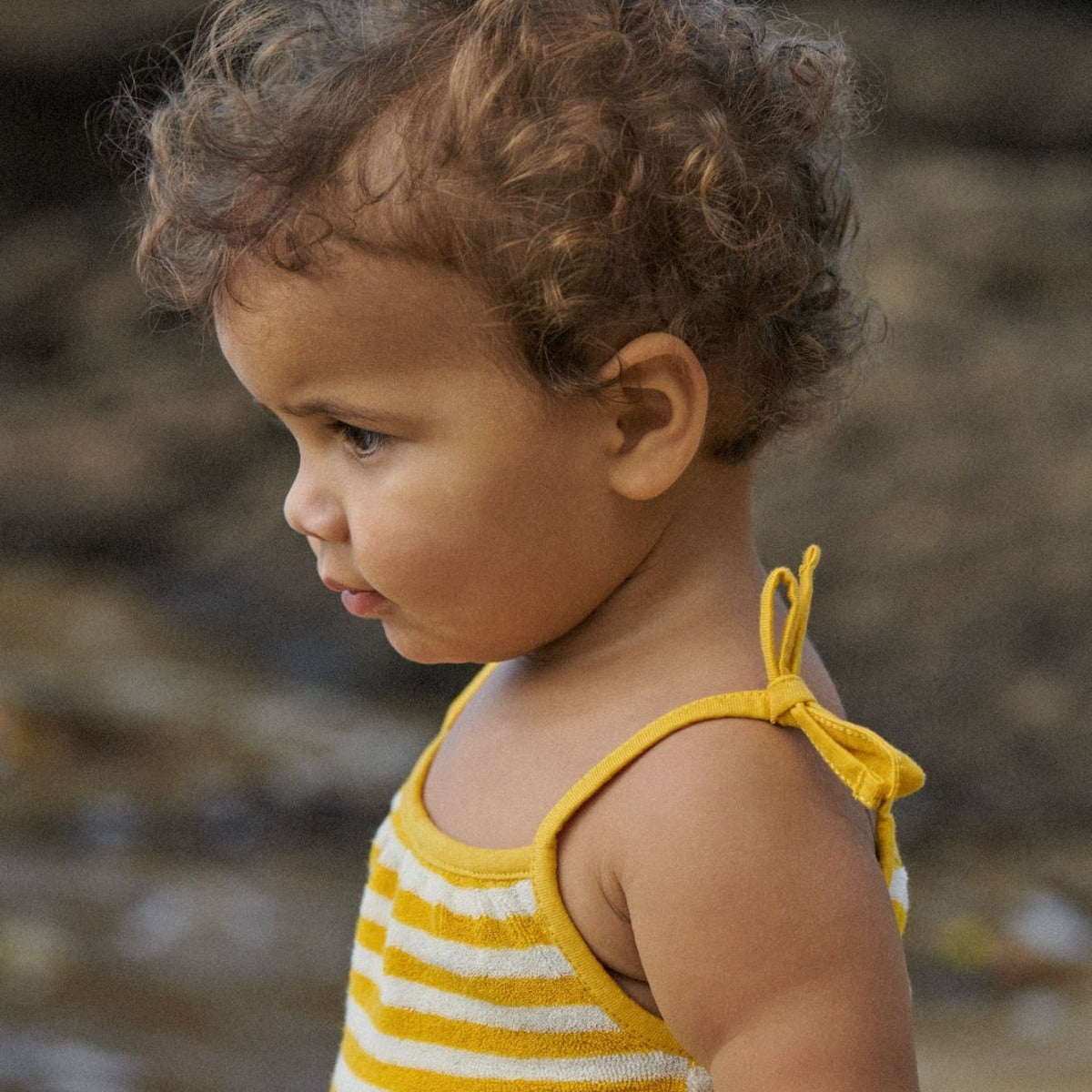 Sylvie Suit Golden Sea Stripe